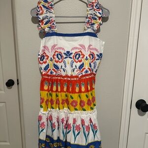 Sugarlips Multicolor Floral Smocked Dress